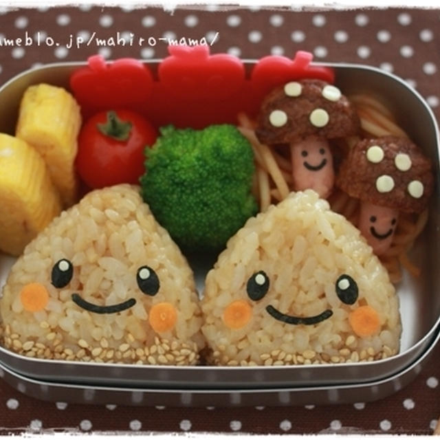 第８回放送＊クリくんおにぎり弁当