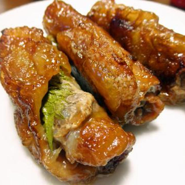 豚肉のしそ巻き
