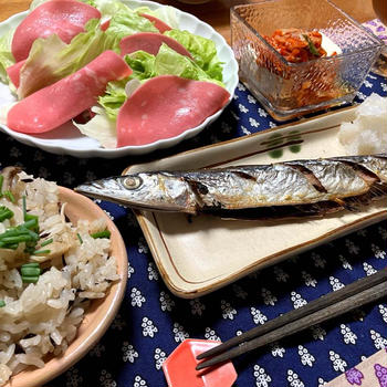 一瞬で風邪引く方法（笑）＆秋刀魚