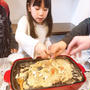 明太クリームもんじゃです！！