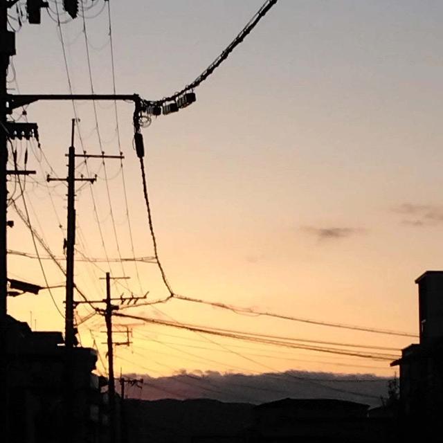 今日の夕焼け#最近撮った写真は