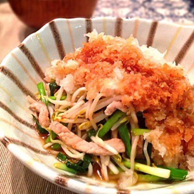 地味地味キッチン炸裂のお夕食（笑）
