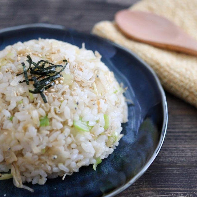 じゃこと白ネギのチャーハンレシピ！卵なし野菜嫌いにも♪子どもご飯