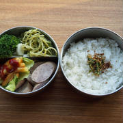 緑多めのお弁当