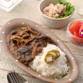 【煮込みいらずとろけるなすときのこの挽肉カレー】
