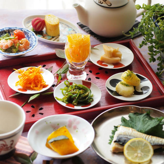 もうすぐ有田の陶器市～～朝ごはん