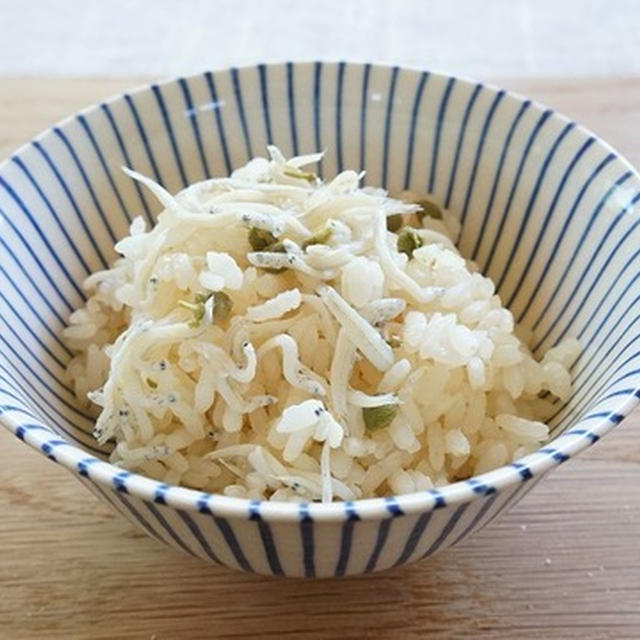 いい香り　山椒ご飯ですよ～♪