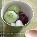白玉抹茶小豆