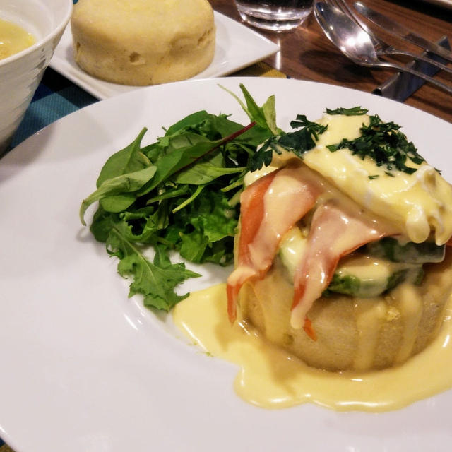 イングリッシュマフィン＆エッグベネディクト　レッスン