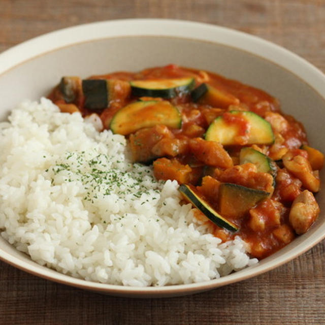 簡単・夏野菜チキンカレー