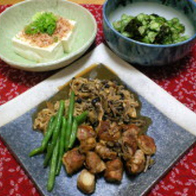 旬っ☆キノコの豚肉巻き☆