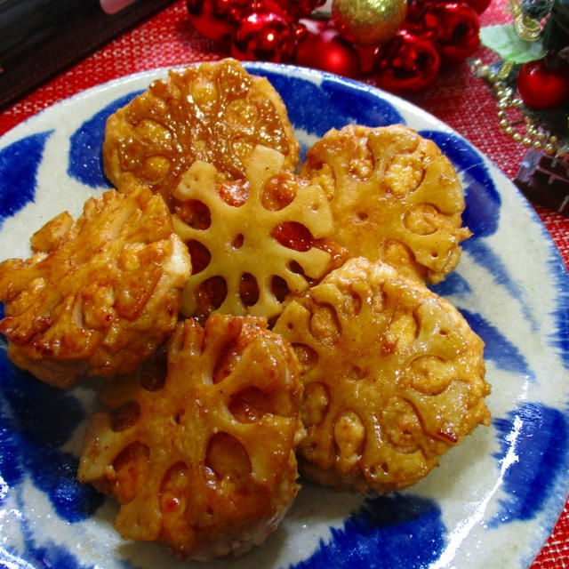 3ステップ！ふわふわ柔らか食感！鶏むね肉で雪の結晶つくね♪