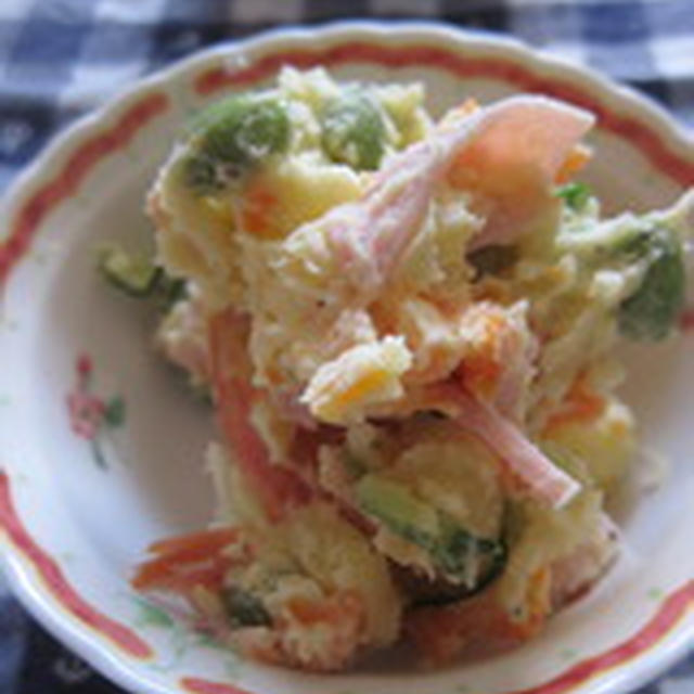 「枝豆入りポテトサラダ」