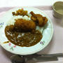 教授お薦め　カニクリームコロッケカレー@学食