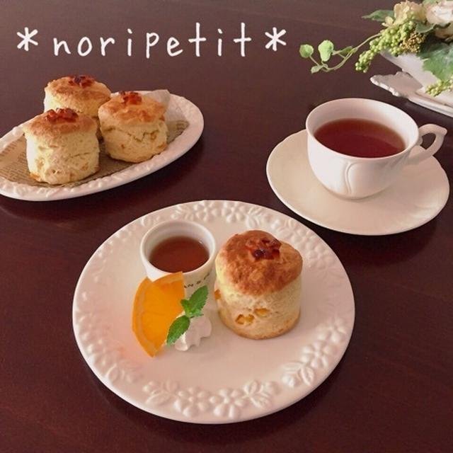 バター・卵なし♡簡単スタバ オレンジビスケット風♡とアクイーユ♪