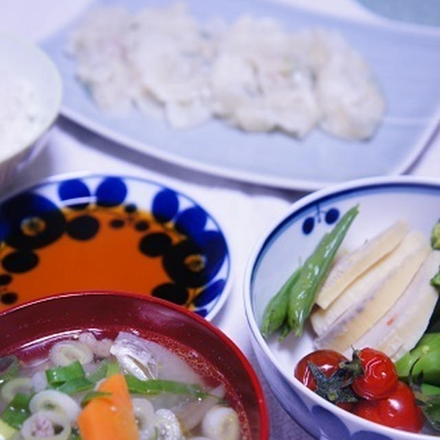 『久々晩ごはん』水餃子