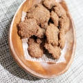 しっかり焼きでカリカリ♪小麦ふすまの塩クッキー