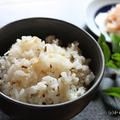 新生姜と昆布の炊き込みごはん　季節の愉しみ