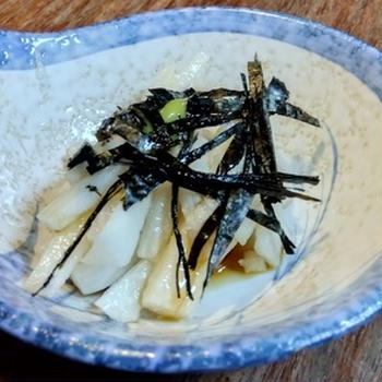 長芋のわさび海苔和え