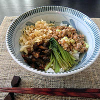 納豆・キューちゃん丼。