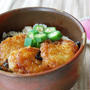 フェイク・うな丼　（山イモだけのうな丼）