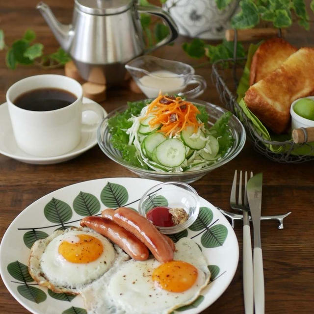 ペンションメッツァ風の朝ごはん