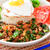 自家製ホーリーバジルと豚こまのガパオライス（Holy Basil Pork Stir-Fry）