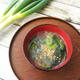 大分県産白ねぎと春雨の中華風スープ