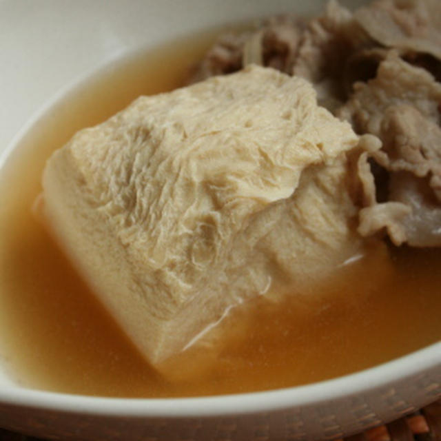 肉凍り豆腐