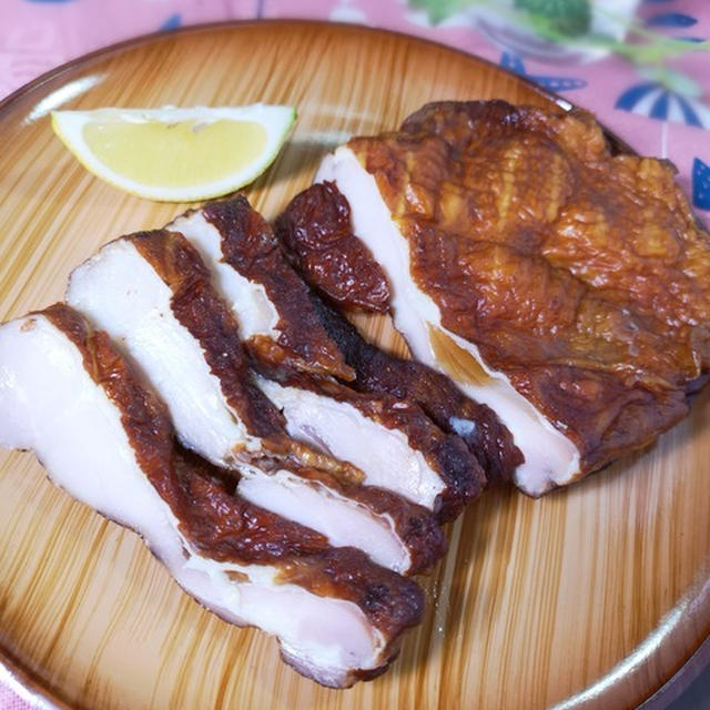 鶏もも肉で作る♪スモークチキン