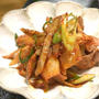 【レシピ】豚肉とごぼうのキムチ炒め✳︎ご飯のおかず✳︎お酒のアテにも✳︎アレンジはこれ。…朝ごはんと昨日の晩ごはん。