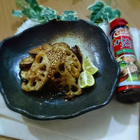 れんこんとなすのオイしいアレンジ　オイスー
