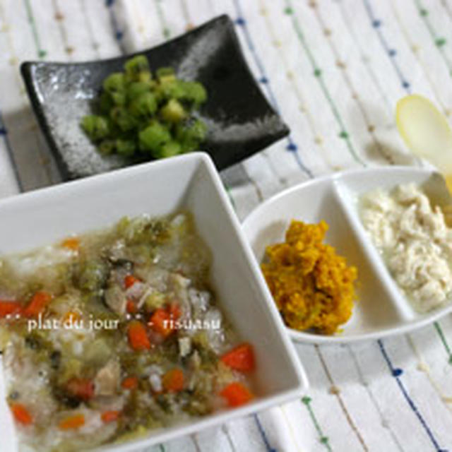 離乳食＊後期　no.68＊　牡蠣雑炊