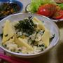 ワカメ入りたけのこご飯(若竹ご飯)