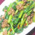 ご飯にビールに合う〜簡単おつまみおかず！小松菜と牛肉のピリ辛オイスター炒め。