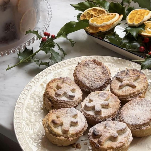 手作りミンス・パイでクリスマスなティータイム