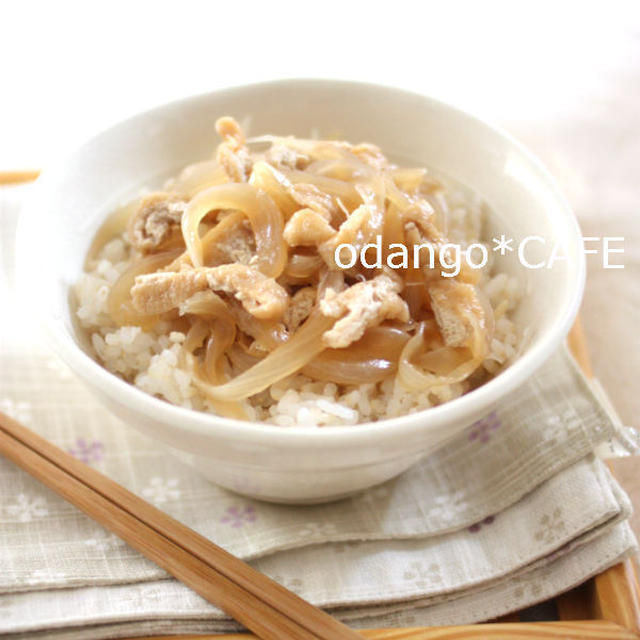 しょうゆのみ♪揚げ玉丼