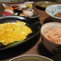 豚肉と根菜のカレー風味煮と栗原はるみさんの＊小松菜料理
