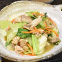 シャキシャキ食感♪豚肉とチンゲン菜の中華炒め