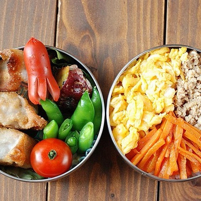 男子弁当と母のタッパー弁当３日分まとめ