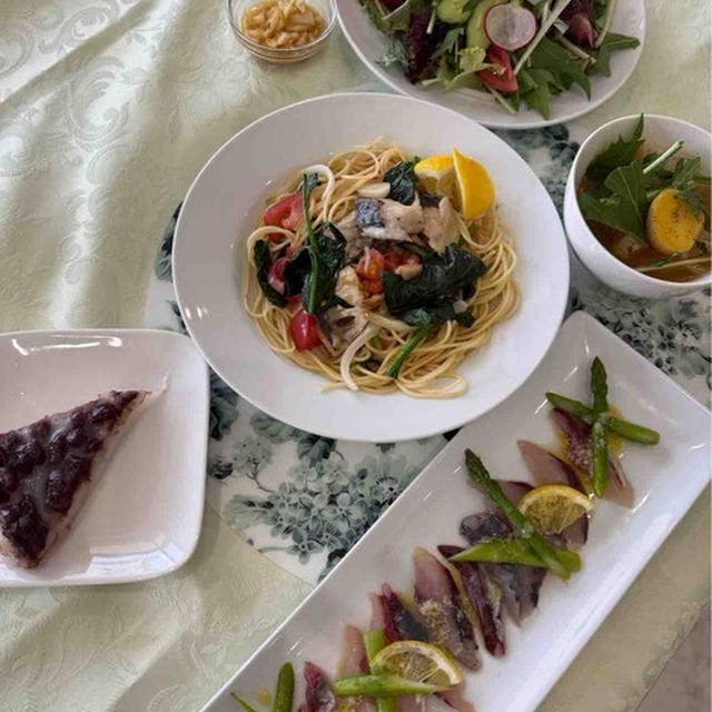 地産地消で野菜と魚の獲れたて旨ご飯