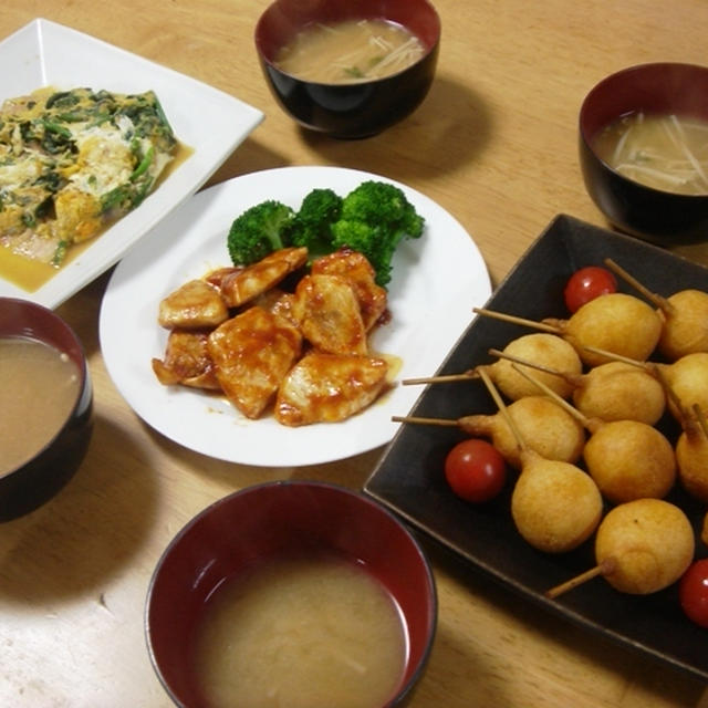 昨夜は簡単晩御飯と接待外食！