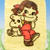 ペコちゃんデコケーキ