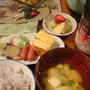 ホカホカ　朝ごはん。