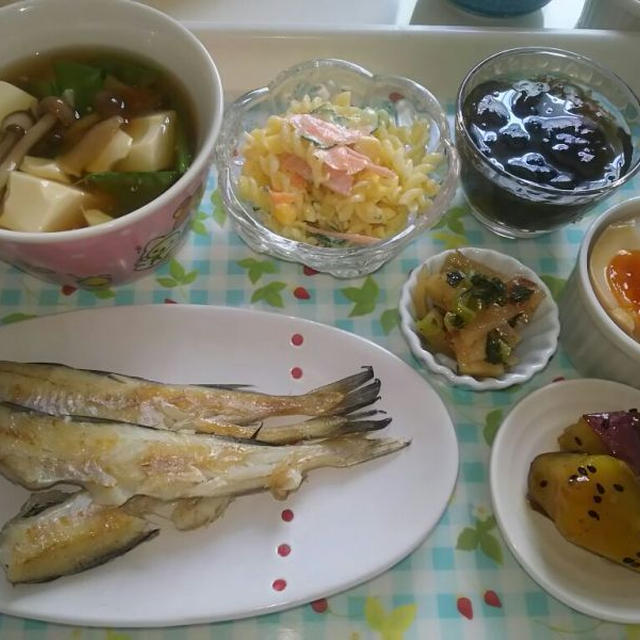 今日のメインは・・・小さなコマイ☆(^Д^)