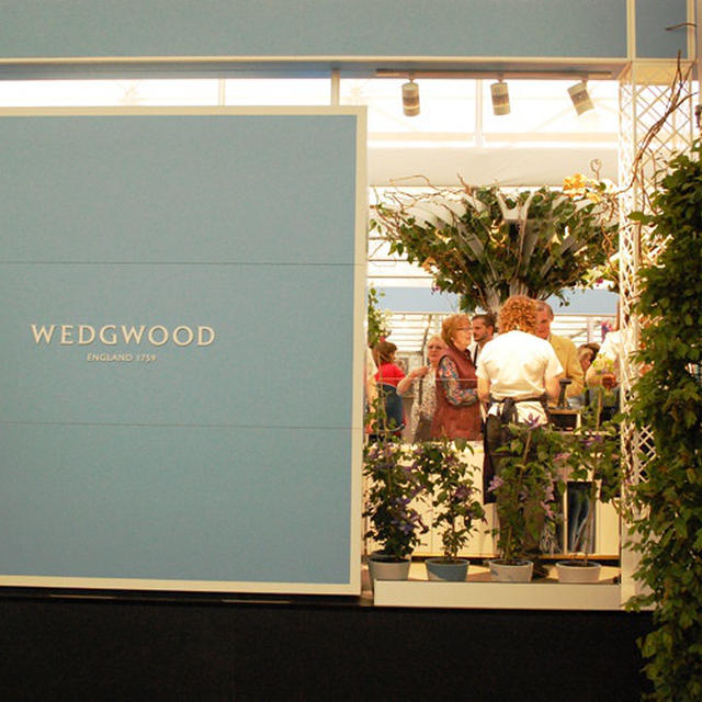 チェルシーフラワーショー　wedgewood（ウェッジウッド）の世界