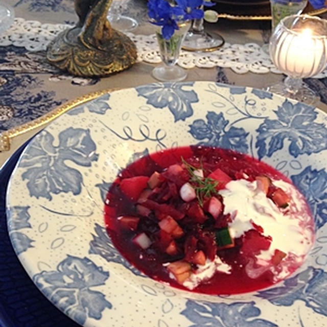 エルミタージュさんのロシア料理で「夏のおもてなしレッスン」♪