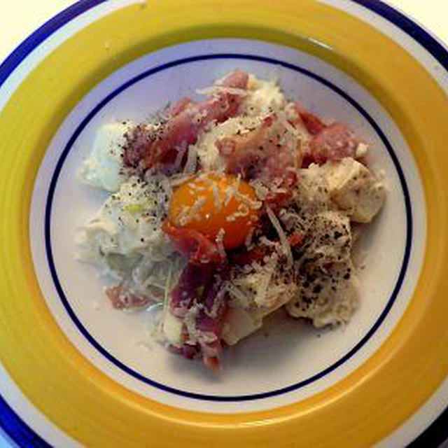 お豆腐カルボナーラ★