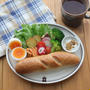コッペッパンで朝ごはんプレート！