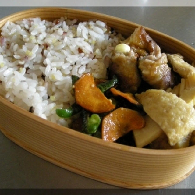 帰省の前のお弁当